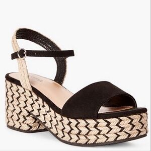 JustFab | Calandra Espadrille Platform Sandals Size 10